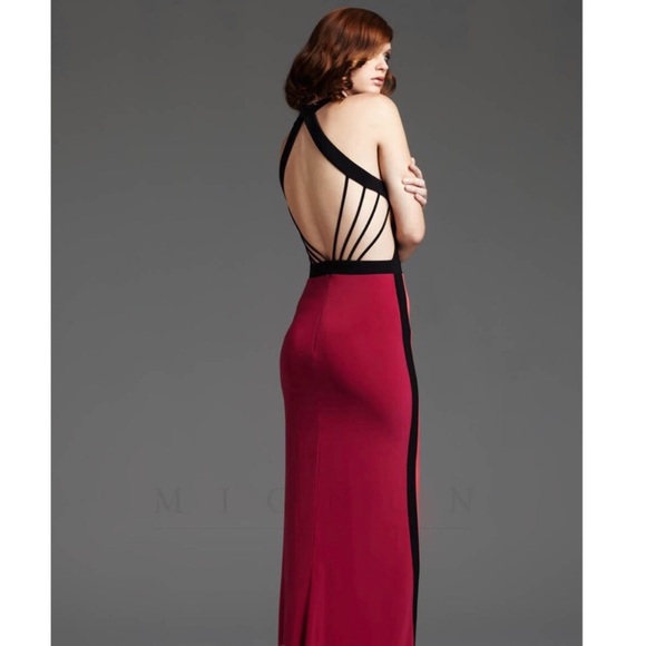 Mignon Color Block Open-back dress - Picture 2 of 7